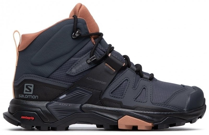 Salomon X Ultra 4 mid GTX 412956 серый купить,NaN