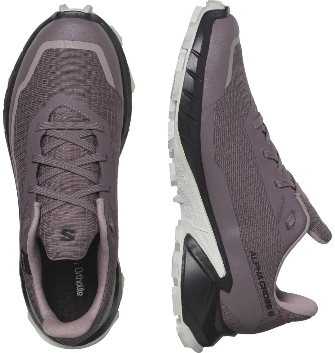 Треккинговые кроссовки Salomon фиолетовый купить,NaN