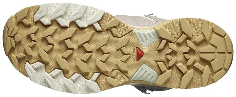 Ботинки Salomon бежевый, светло-розовый