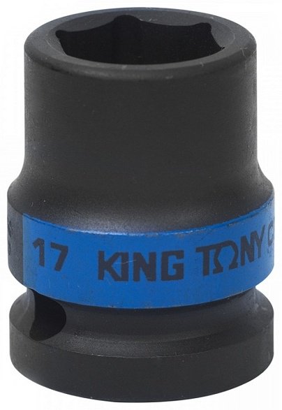 KING TONY торцевая головка ударная 1/2 453517M 1 шт