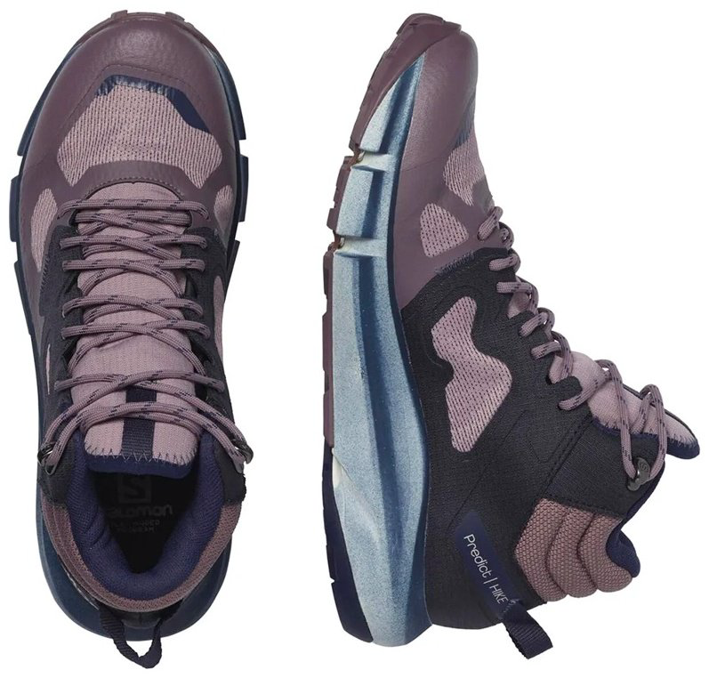 Ботинки Salomon 417370 фиолетовый купить,NaN