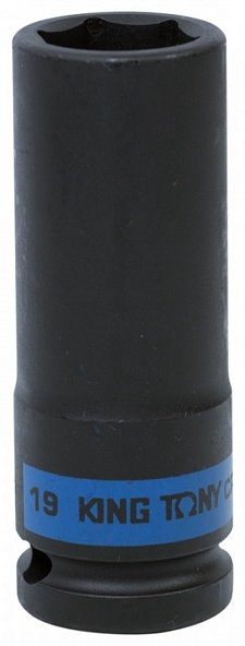 KING TONY торцевая головка ударная глубокая 1/2 443519M 1 шт