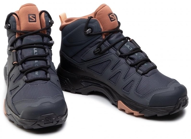 Salomon X Ultra 4 mid GTX 412956 серый купить,NaN