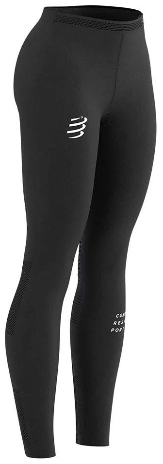 Тайтсы Compressport черный