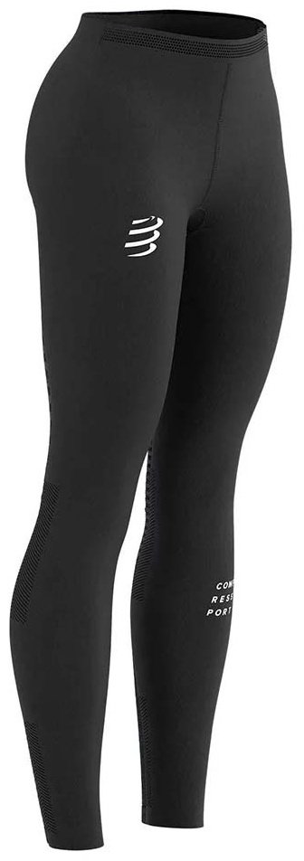 Тайтсы Compressport черный