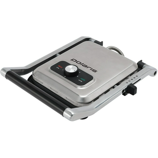 Гриль Polaris PGP 1202 черно-серебристый