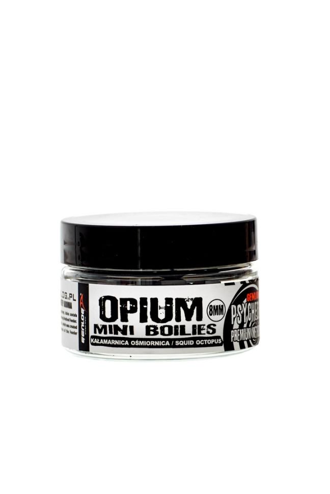 Бойлы Genlog Opium Method Feeder Mini Boilies Sinking 8мм Squid Octopus купить,NaN