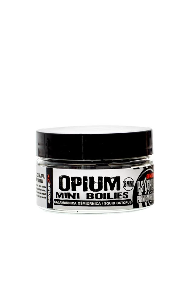Бойлы Genlog Opium Method Feeder Mini Boilies Sinking 8мм Squid Octopus купить,NaN