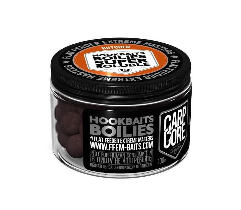 Бойлы FFEM Super Soluble 22mm 2000 гр HNV Boilies Halibut  купить,NaN