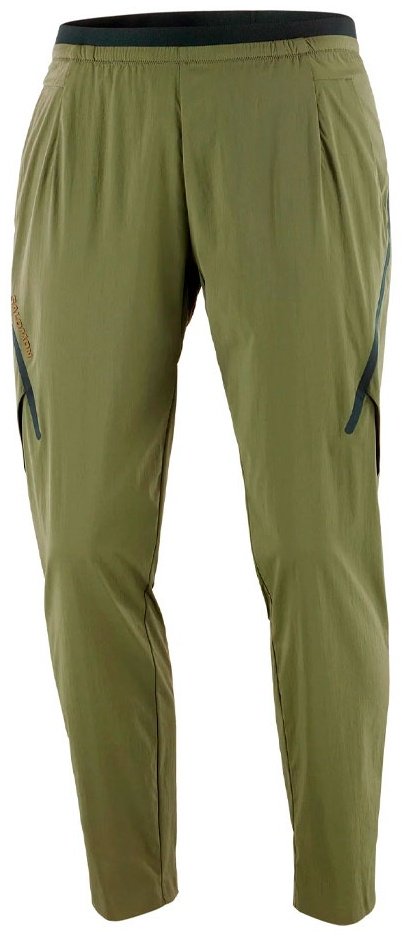 Спортивные брюки Salomon зеленый купить,NaN