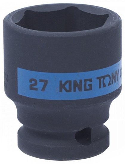 KING TONY торцевая головка ударная 1/2 453527M 1 шт