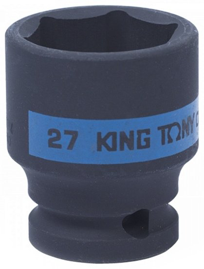 KING TONY торцевая головка ударная 1/2 453527M 1 шт