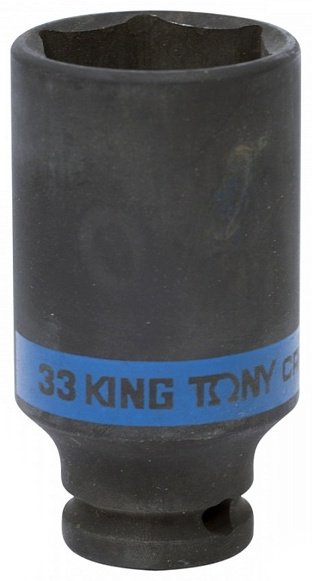 KING TONY торцевая головка ударная глубокая 1/2 443533M 1 шт
