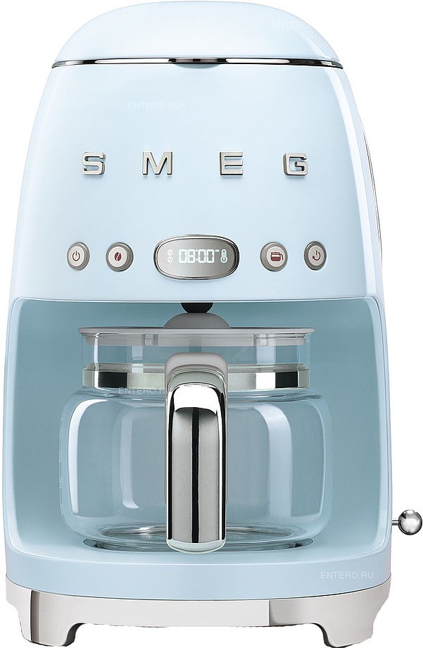 Кофеварка Smeg DCF02PBEU голубая
