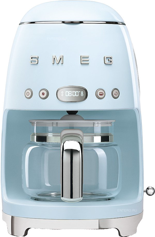 Кофеварка Smeg DCF02PBEU голубая купить,NaN