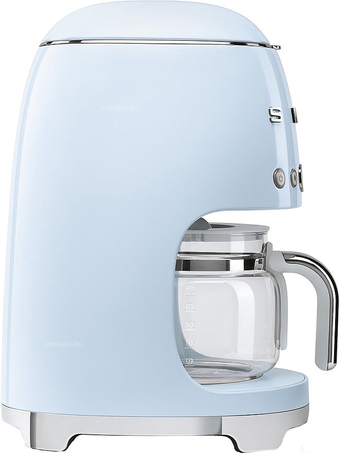 Кофеварка Smeg DCF02PBEU голубая купить,NaN