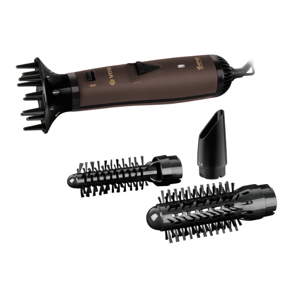 Фен-щётка Vitek VT-8241 коричневая купить,NaN