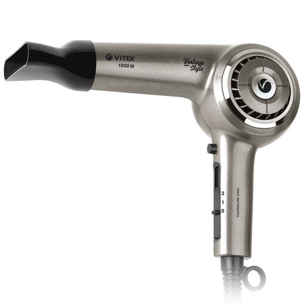 Фен Vitek VT-8230 серебристый 
