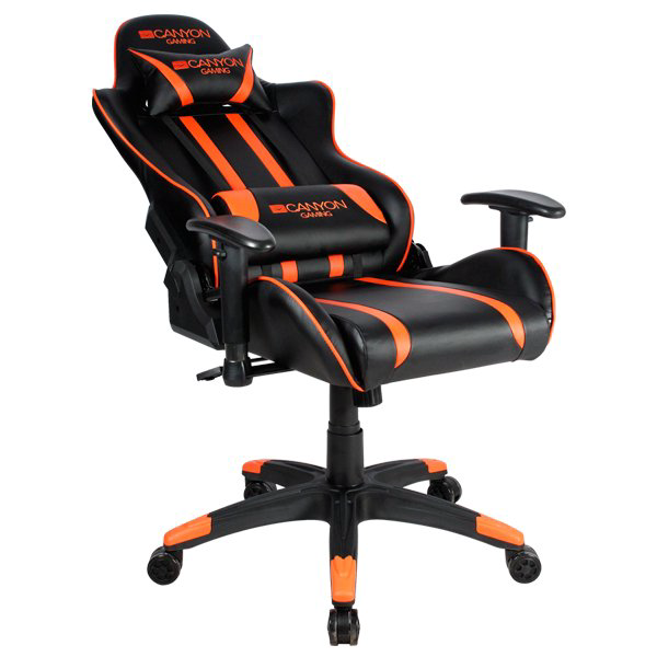 Кресло игровое Canyon Fobos CND-SGCH3 черно-оранжевое купить,107988