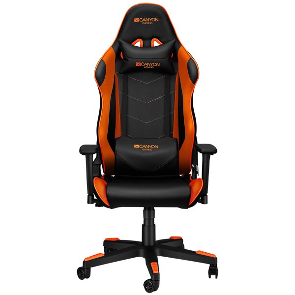 Кресло игровое Canyon Deimos CND-SGCH4 черно-оранжевое