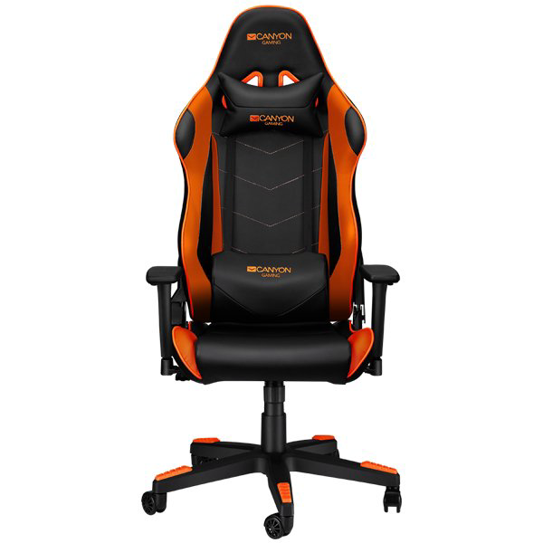 Кресло игровое Canyon Deimos CND-SGCH4 черно-оранжевое