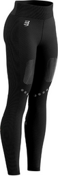 Тайтсы Compressport черный