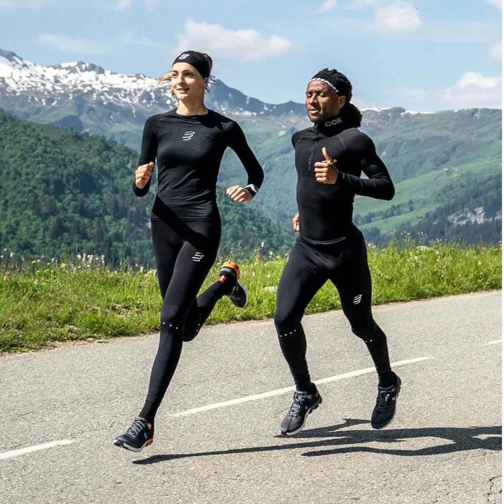 Леггинсы Compressport черный