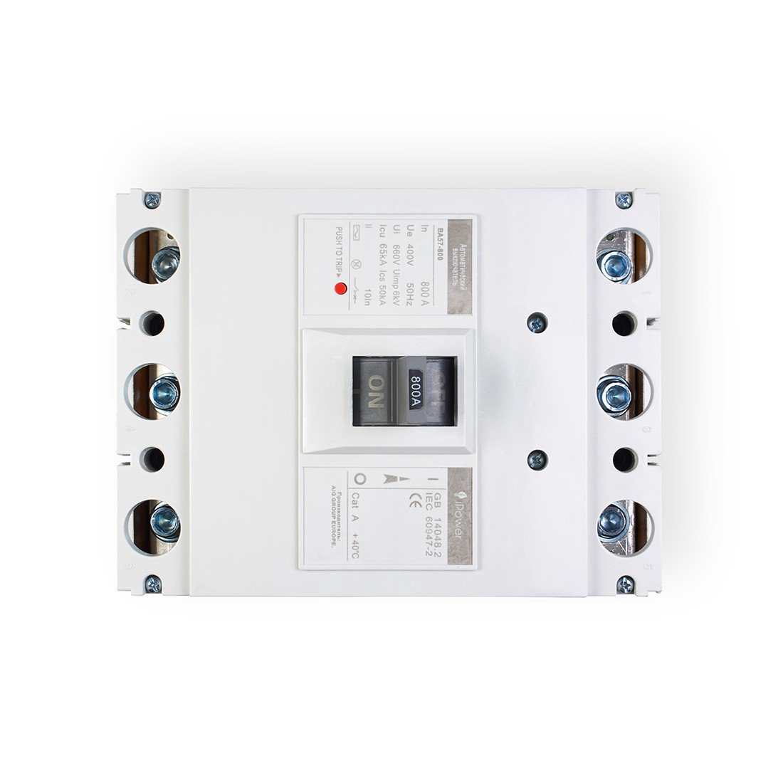 Автоматический выключатель iPower ВА57-800 3P 800A - ForteMarket Автоматический выключатель iPower ВА57-800 3P 800A купить,111790