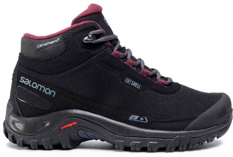 Salomon 411105 бордовый купить,NaN