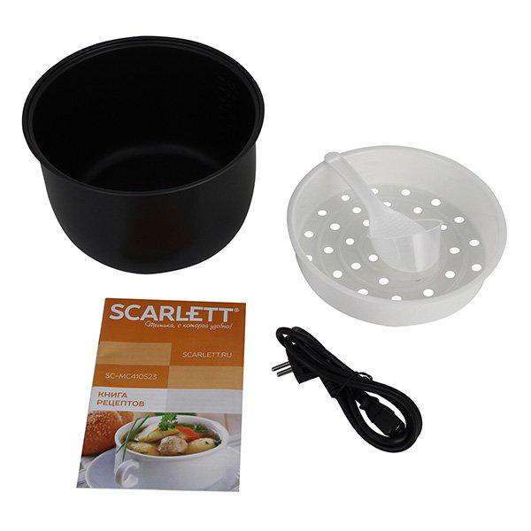 Мультиварка Scarlett SC-MC410S23 серебристая купить,NaN