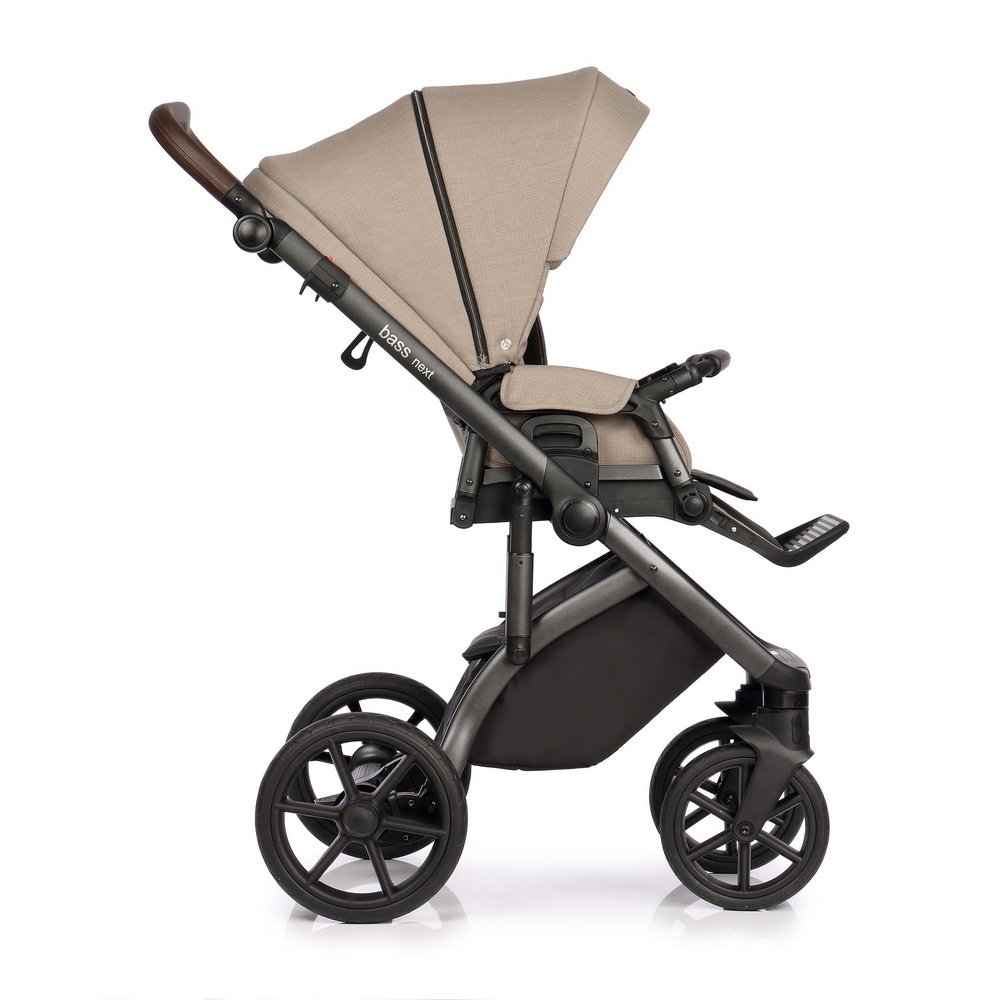 Коляска 2в1 Roan Bass Next Beige/Dark brown купить,NaN