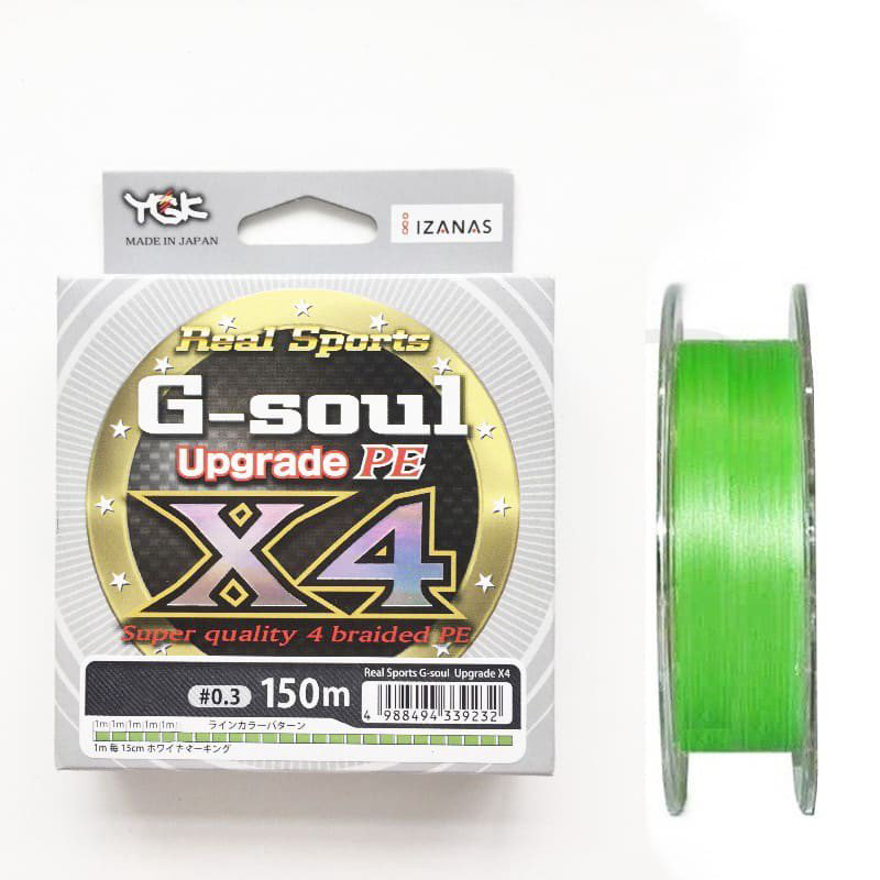 Леска YGK G-Soul X4 Upgrade 0.2/4lb 0.047мм купить,NaN