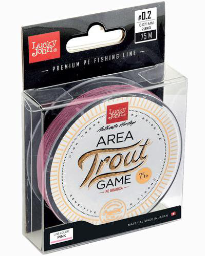 Леска Lucky John Area Trout Game Braid 0.09мм купить,NaN