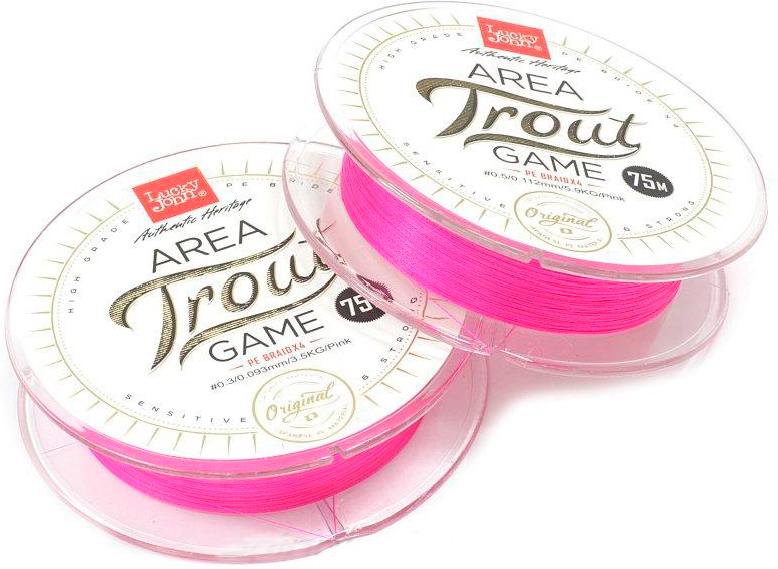 Леска Lucky John Area Trout Game Braid 0.07мм купить,NaN