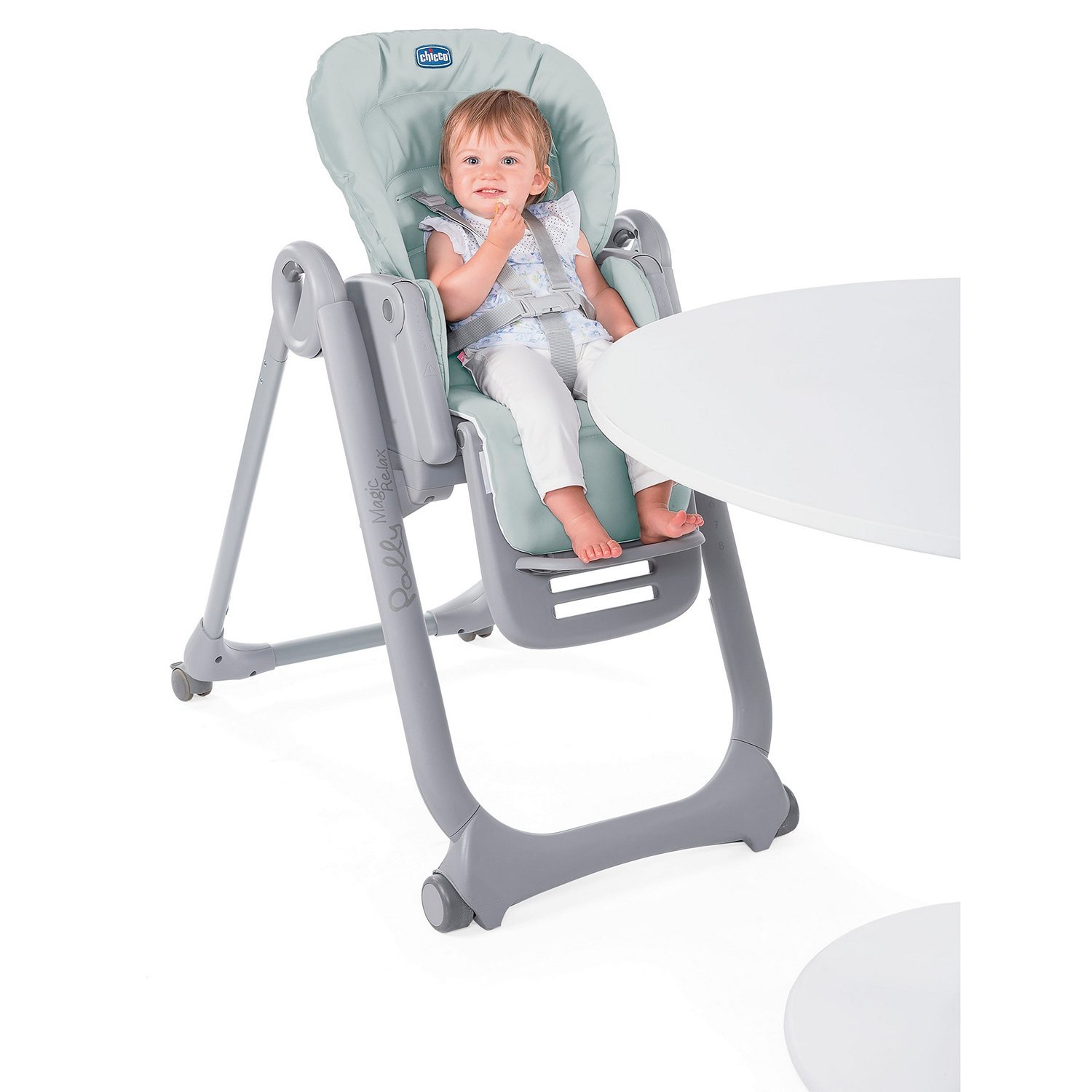 Стульчик для кормления Chicco Polly Magic Relax Antiguan Sky купить,NaN