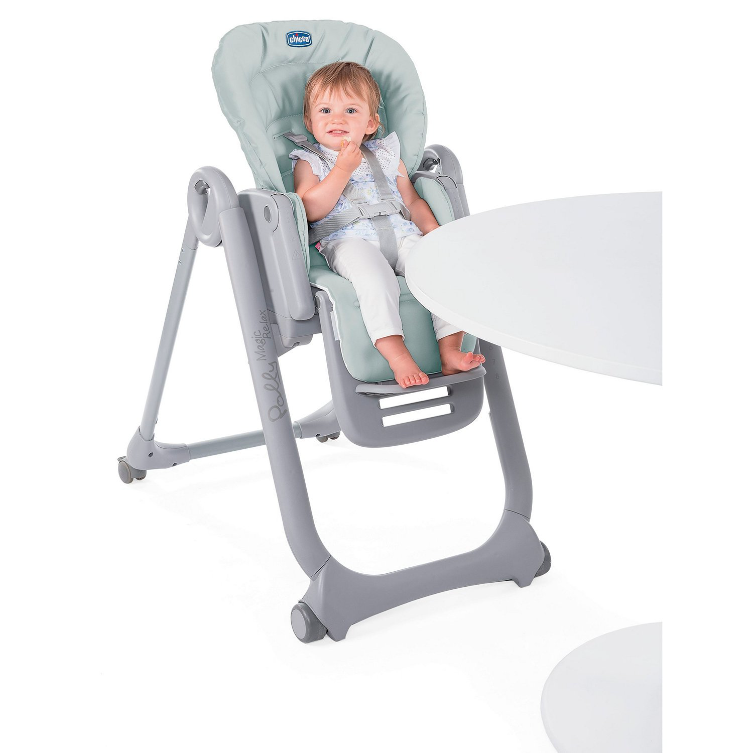 Стульчик для кормления Chicco Polly Magic Relax Antiguan Sky купить,NaN