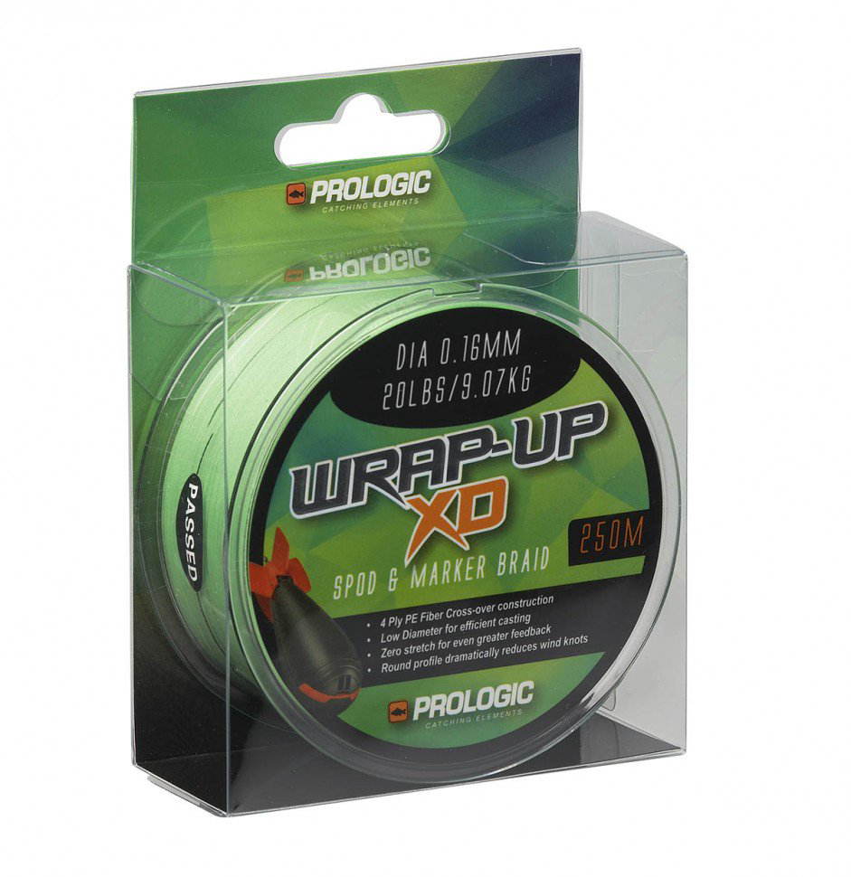 Леска Prologic Wrap-Up XD Spod & Marker Braid 0.16мм купить,NaN