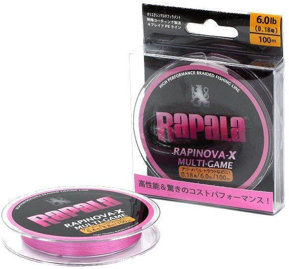 Леска Rapala Rapinova-X Multi Game 0.06мм купить,NaN