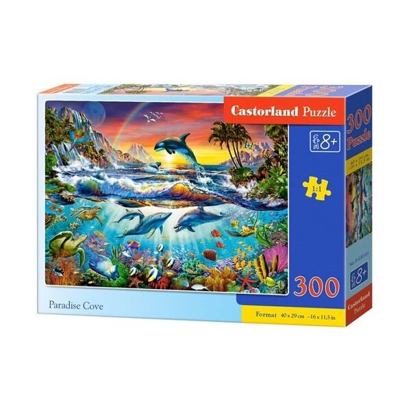 Пазлы Castorland Райская бухта 300 дет купить,NaN