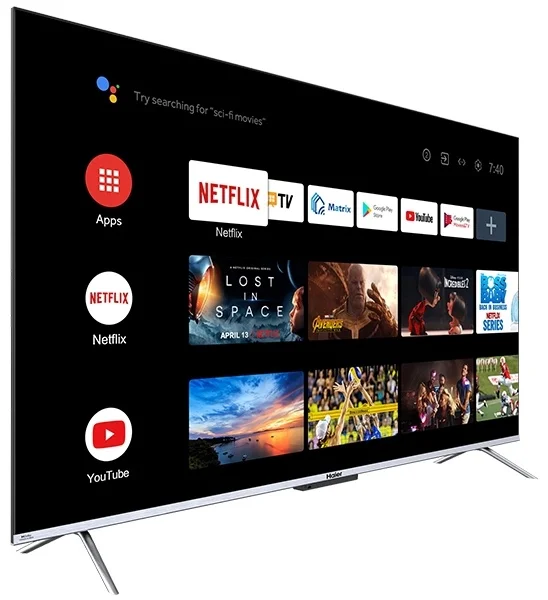 Телевизор Haier 75" 75 S3 HQLED 4K UHD Black Silver - ForteMarket Телевизор Haier 75" 75 S3 HQLED 4K UHD Black Silver купить,0