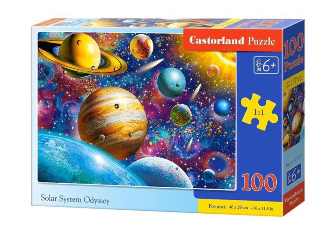 Пазлы Castorland  Солнечная система 100 дет