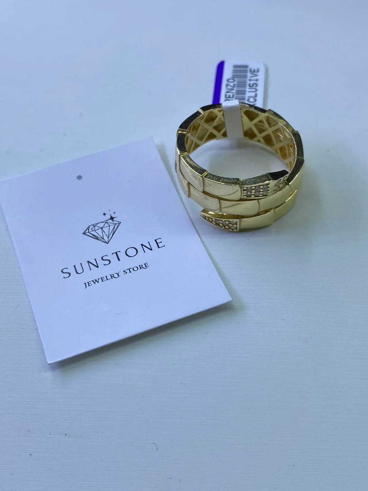 Кольцо Sunstone S039 17-19р 3.2гр купить,250000