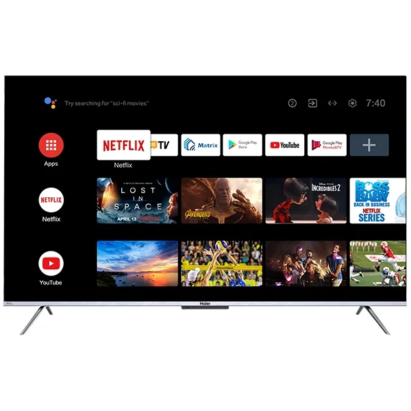 Телевизор Haier 75" 75 S3 HQLED 4K UHD Black Silver - ForteMarket Телевизор Haier 75" 75 S3 HQLED 4K UHD Black Silver купить,0