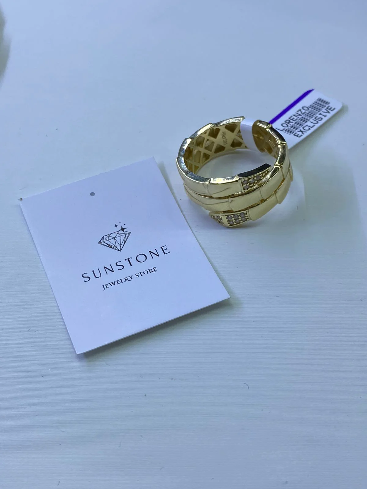 Кольцо Sunstone S040 17-19р 3.6гр купить,330000