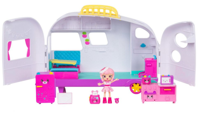 Игровой набор Moose Shopkins Happy Places Rainbow Beach Happy Campervan купить,NaN