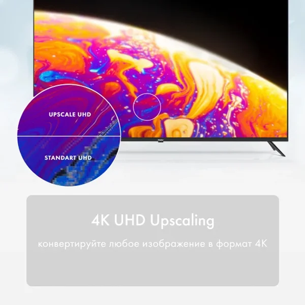 Телевизор Haier 50" 50 S1 LED 4K UHD Black купить,0