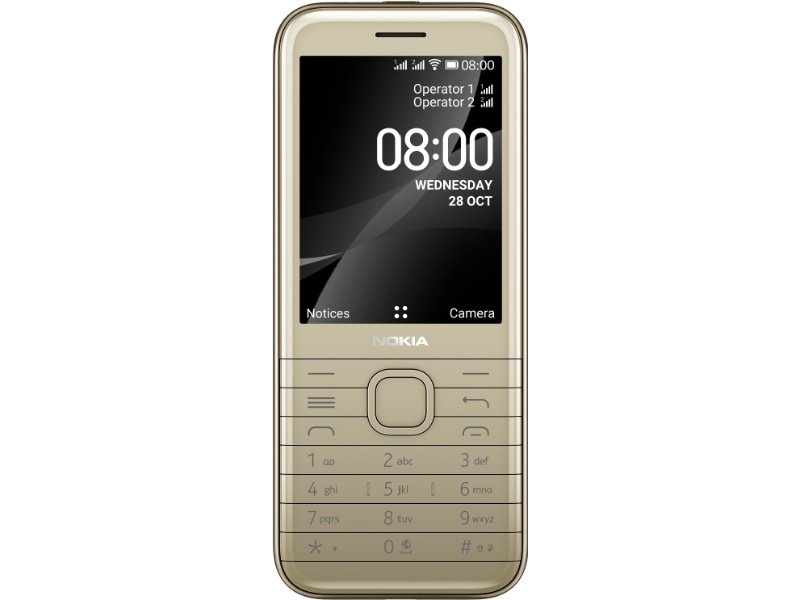 Мобильный телефон Nokia 8000 4G Gold