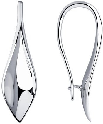 Серьги Diamant 94-120-00845-1 2,21гр. купить,NaN