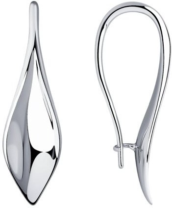 Серьги Diamant 94-120-00845-1 2,21гр. купить,NaN
