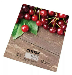 Весы кухонные Centek CT-2462 вишня